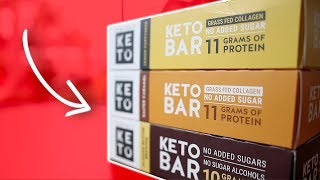 KETO PROTEIN BARS VS DONUTS Dan is lying [upl. by Aisanat]