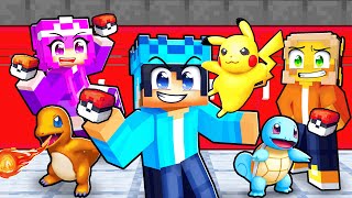 Going to POKEMON SCHOOL in Minecraft [upl. by Seravat]