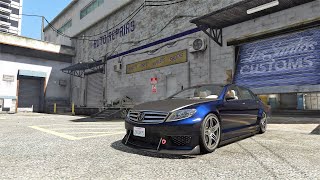 GTA 5  BEST CAR  POLICE CHASE SCHAFTER LWB [upl. by Eet]