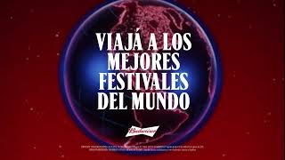 BudXTour  Viajá a los festivales de música más importantes del mundo con Budweiser [upl. by Stefan]