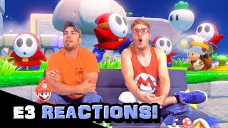 E3 Reaction  Captain Toad Treasure Tracker E3 2014 [upl. by Rett748]