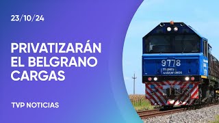 El Gobierno anunció la privatización del Belgrano Cargas [upl. by Sisi374]