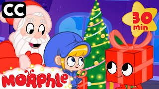 Mila amp Morphle Literacy  My Magic Christmas Present  Morphle Christmas  Cartoons with Subtitles [upl. by Ahseenak882]