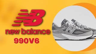 NEW BALANCE 990V6 REVIEW amp ON FEET [upl. by Aundrea]