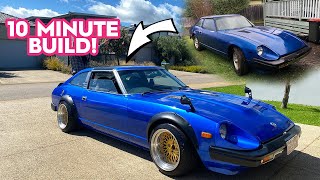 BUILDING A DATSUN 280ZX IN 10 MINUTES [upl. by Suicul]