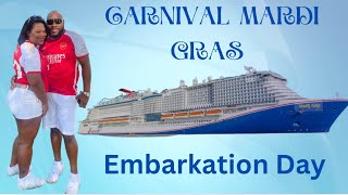 Carnival Mardi Gras The Embarkation Day ExperienceBudget Cruise Series [upl. by Eillor497]