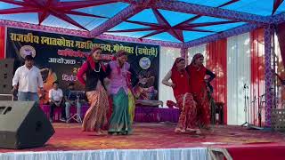 dance choreography uttarakhand garhwali baduli song pammi nawal annualfunction part1 [upl. by Vookles12]