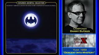 Batman  Danny Elfman  Descent Into Mystery  Batman Expanded Soundtrack LOSSLESS MASTER [upl. by Regdirb]