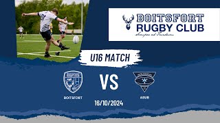 Boitsfort vs ASUB  U16  Live 16112024 [upl. by Dazhahs]