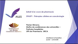 Extrait dun cours de première année de pharmacie  thérapies ciblées en cancérologie [upl. by Maccarone984]