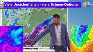 Viele Unsicherheiten  viele Schneeoptionen ab in einer Woche Wettervorhersage 1119112024 [upl. by Soph]