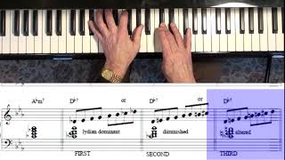 Jazz Piano College  Left Hand crappola  Green Dolphin Street [upl. by Patrizio772]