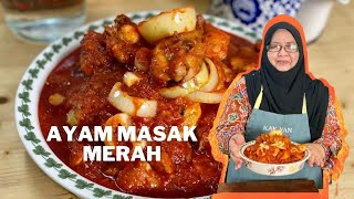 Ayam Masak Merah  Ayam Masak Merah Chef Wan ajar  Rahsia Ayam Masak Merah Sedap Meletop [upl. by Buckingham]