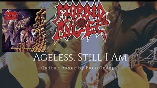 Morbid Angel  Ageless Still I Am Guitar cover  rhythm guitars amp outro [upl. by Cosenza]