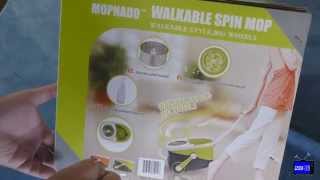 Walkable Spin Mop by Mopnado  Unboxing and 1st Look [upl. by Tonnie883]