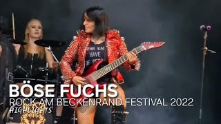 BÖSE FUCHS LIVE Rock am Beckenrand Festival 2022  Highlights [upl. by Klaus]