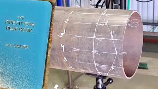 BRANCH Test Layout  Using PipeFitters Blue Book  Pipeline Welding Test [upl. by Anaibib761]