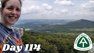 Day 114  Pulpit Rock and Pinnacle  2024 Appalachian Trail Thru Hike [upl. by Alleris]