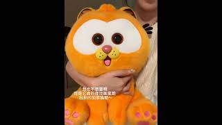 Garfield Plush Doll Unboxing and Review Iconic Cartoon Character [upl. by Eveneg]