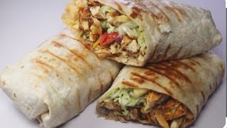 Chicken Shawarma Arabic Style  Homemade Chicken Shawarma [upl. by Beeson54]