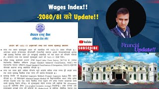 Wages Index Base Year Changes By NRBNew Method To measured IndexRameshLearnRoom0910 Nepali [upl. by Eirellam]