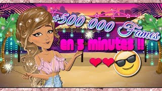 500 000 FAMES EN 5 MINUTES SUR MSP  SANS HACK [upl. by Nyllewell]