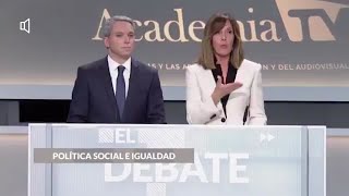 DEBATE 10N  ANA BLANCO señala la ausencia de CANDIDATAS [upl. by Elysia242]