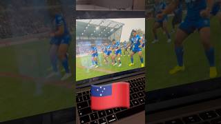 Toa Samoa Siva Tau 🇼🇸 Samoa vs England round 2 toasamoa 685 samoarugby rugbyleague [upl. by Harilda]