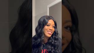 Curling Hair With Curling Iron  Curl A 30 Inch Wig With Me  Quick Curls on Wig  The Sarah O [upl. by Ahsital]