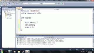 Lesson 10 The bool Boolean type Beginning Programming with Visual Studio C 2010 [upl. by Eimak]