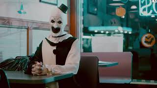 Art The Clown in a Cafe Meme  Terrifier 2 Meme [upl. by Siroled590]