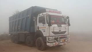 Tata tipper truck in Rajasthan India [upl. by Valentia]