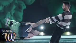 Week 5 Mollie and Sylvain skate to Happier Than Ever by Billie Eilish  Dancing on Ice 2023 [upl. by Edlihtam]