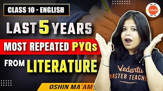 5 Most Repeated Questions in the Last 5 Years  Class 10 English Literature  CBSE Board Exam 2024 [upl. by Brittani]