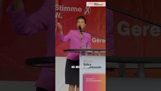 Ein faires Rentensystem gegen Altersarmut wagenknecht bsw rente Brandenburg wahlen [upl. by Huntlee]