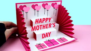 Beautiful Mothers day Greeting Card Idea  Mother’s day POPUP card 2022 [upl. by Irrehc]