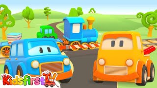 Clever Cars and Trucks Kids Cartoon Games for Kids [upl. by Airamana]