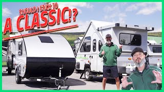 2023 Aliner Grand Ascape VS Classic AFrame Trailer  Beckleys RVs [upl. by Ecirtel719]