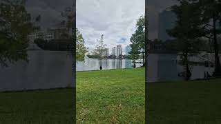 Lake Eola Park  Downtown Orlando  Sept 2024 [upl. by Nnanaej]