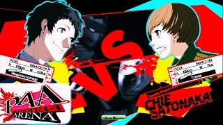 P4A Ultimax Pashiri3645 Tohru Adachi Vs NTKM Chie Satonaka Ps3 HD [upl. by Derrej711]