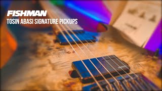 Fishman Fluence Tosin Abasi Signature Pickups Review and Demo [upl. by Yrokcaz546]