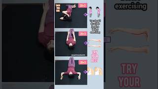 Exercise to lose weight🥰at home 🏡exercise yoga stretching flexibility shorts [upl. by Kolodgie]