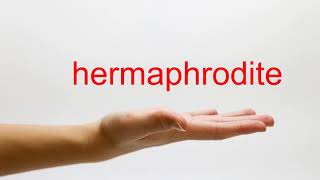 How to Pronounce hermaphrodite  American English [upl. by Audwen]