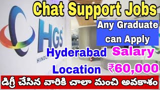 Chat Support Associate  Hinduja Global Solutions  Latest Jobs 2023 Work From Home JobsInTech [upl. by Riha299]