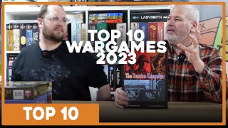 Top 10 Wargames  2023  Boardgames  The Players Aid [upl. by Lered]