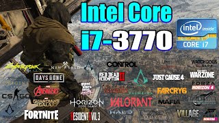 Intel Core i73770 In 2022  30 Games Tested  i7 3770 [upl. by Botsford370]