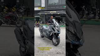 Kymco AK550 Premium SeatHeight Weight IcityMotoworld [upl. by Ahsrav]