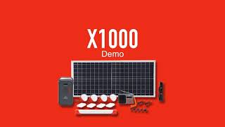 dlight X1000 Solar Home System [upl. by Ginni317]