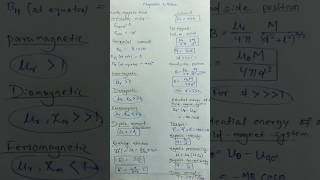 Magnetism and matter physics class 12 all formula trick field [upl. by Richela]