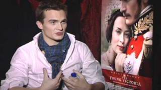 The Young Victoria  Exclusive Rupert Friend Interview [upl. by Iggem]